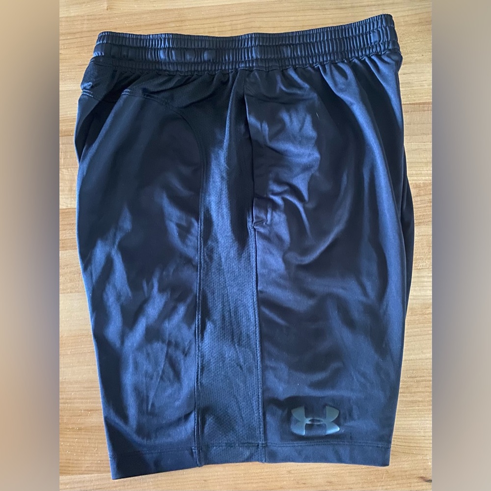 Under Armour Men's Black Athletic Shorts (M). Unlined